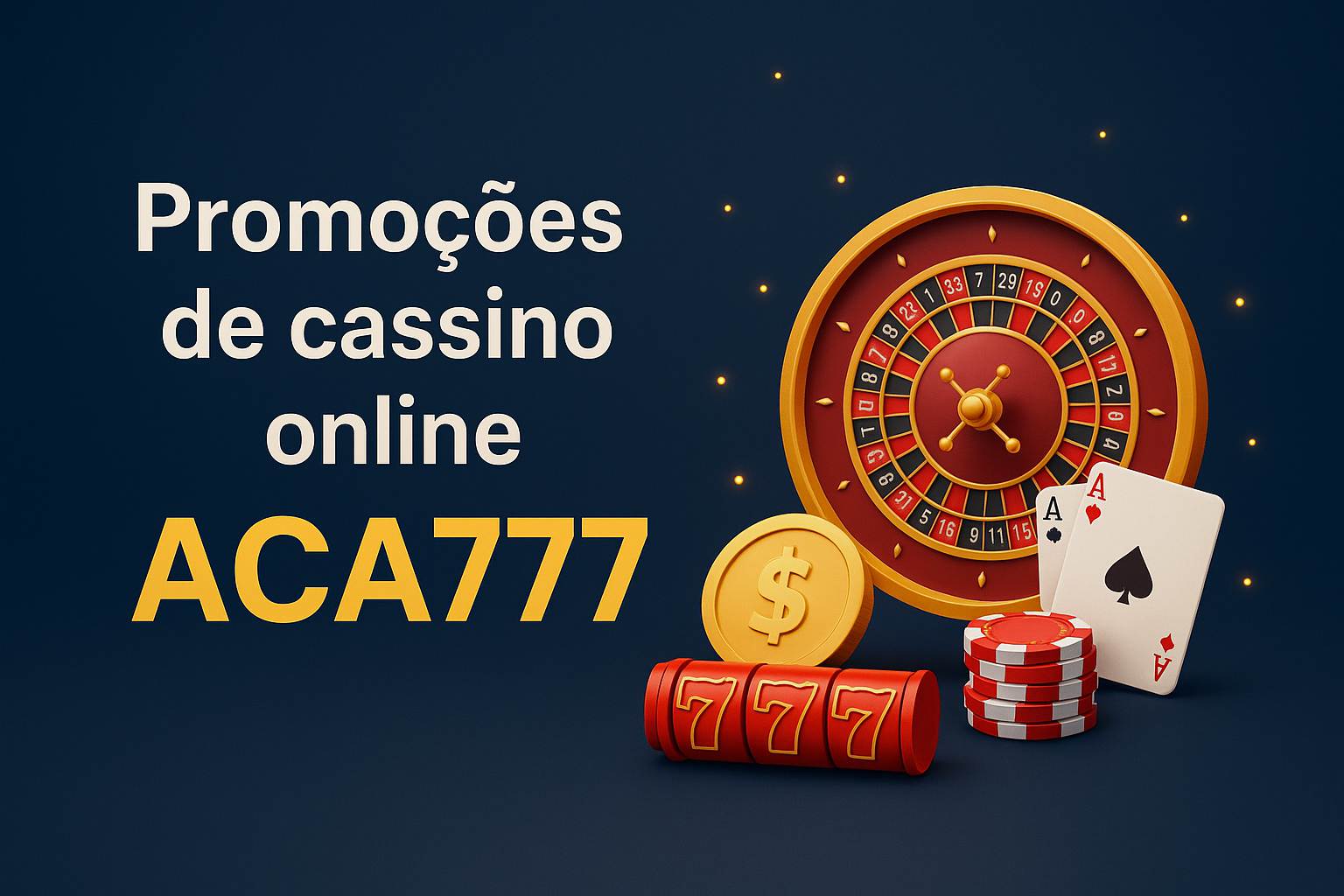 O bônus promocional ACA777 é uma ótima maneira de começar sua aventura