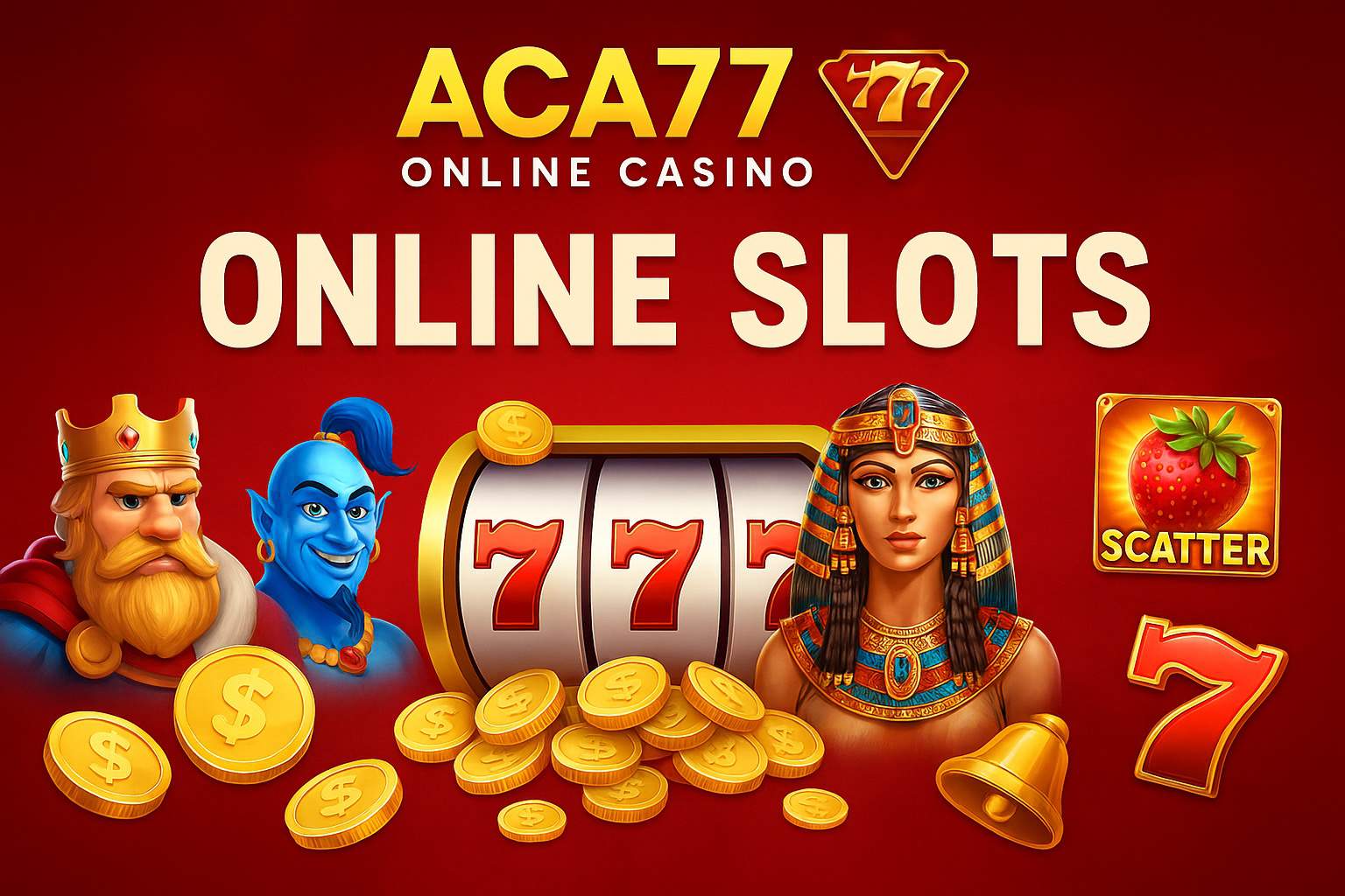 Jogos de Slot no Casino Online ACA777