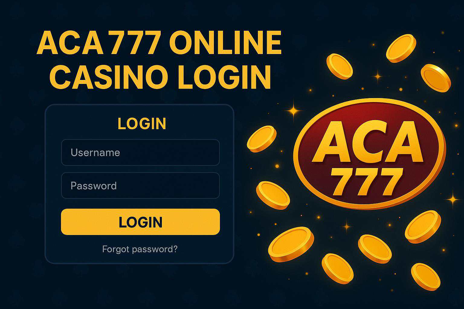 Registro na ACA777 Garante Acesso a uma Vasta Seleção de jogo